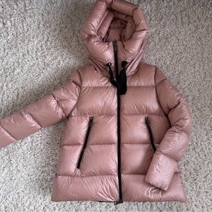 Women's Pink Puffer Goose Down Jacket
